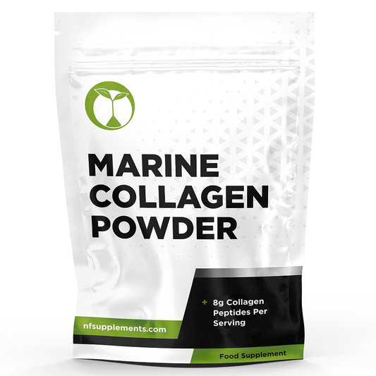 Type 1 Hydrolysed Marine Collagen Powder - Proven To Reduce Wrinkles, Soften Skin & Grow Hair