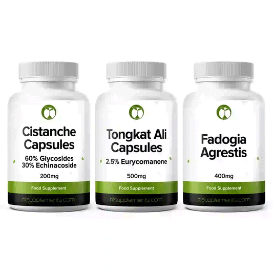 Natural Muscle Builder - Tongkat Ali, Fadogia Agrestis & Cistanche