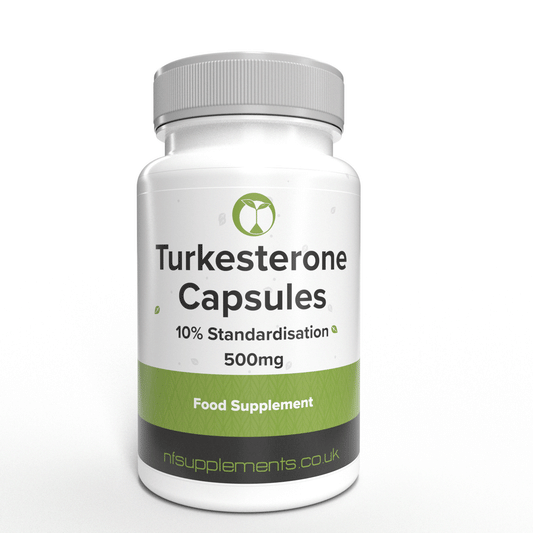 Turkesterone Capsules 10% Standardisation - Natural Steroid To Build Muscle & Gain Strength